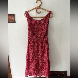 Free People Floral Open Back Midi Dress Cottagecore Romantic Feminine Prairie